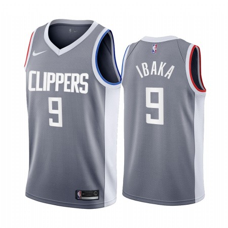 Los Angeles Clippers Serge Ibaka 9 2020-21 Earned Edition Miesten Pelipaidat Swingman
